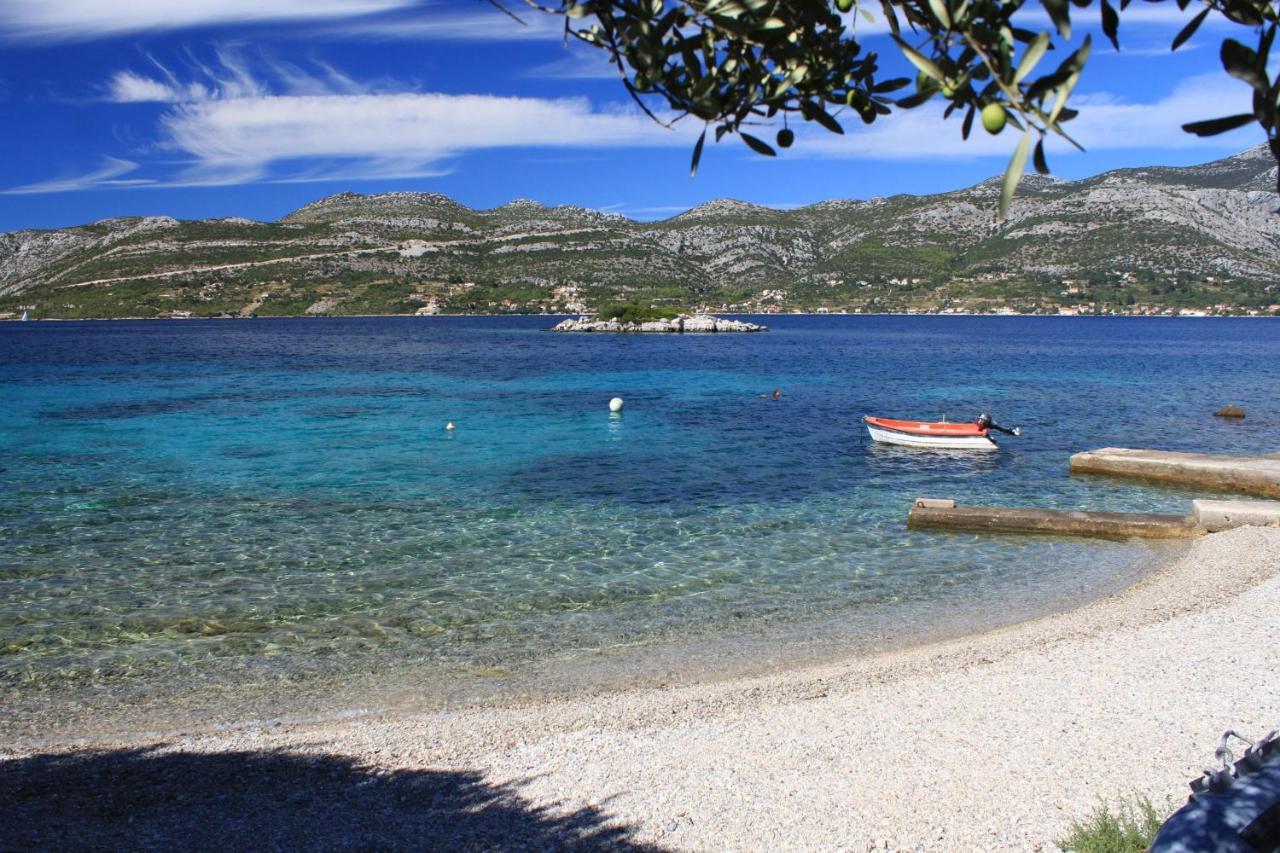 Seaside Apartments With A Swimming Pool Tri Zala, Korcula - 558 Zrnovo المظهر الخارجي الصورة