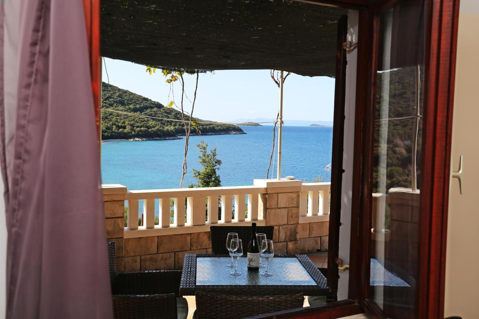 Seaside Apartments With A Swimming Pool Tri Zala, Korcula - 558 Zrnovo الغرفة الصورة