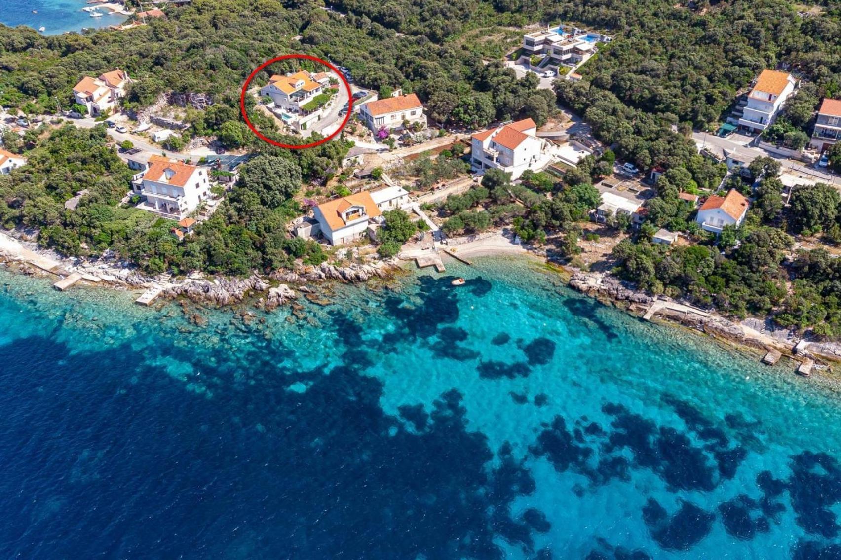 Seaside Apartments With A Swimming Pool Tri Zala, Korcula - 558 Zrnovo المظهر الخارجي الصورة